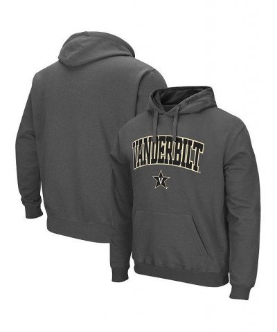 Men's Charcoal Vanderbilt Commodores Arch and Logo Pullover Hoodie $31.89 Sweatshirt