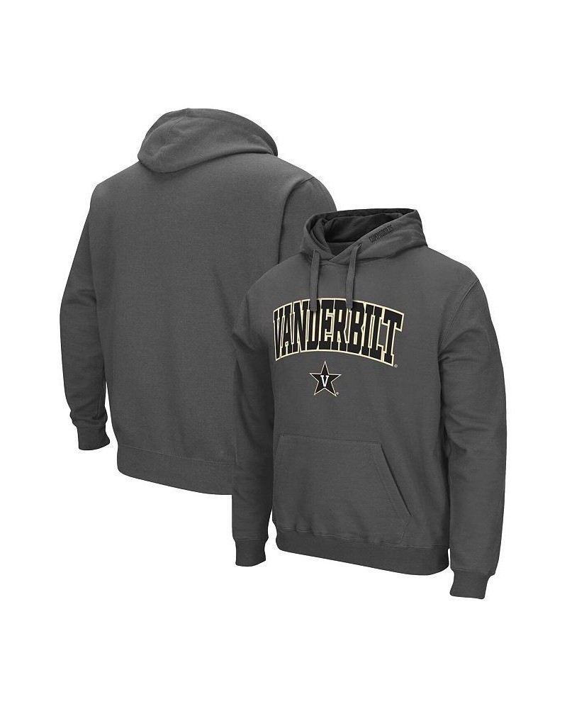 Men's Charcoal Vanderbilt Commodores Arch and Logo Pullover Hoodie $31.89 Sweatshirt