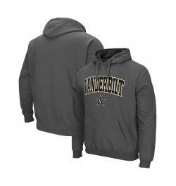 Men's Charcoal Vanderbilt Commodores Arch and Logo Pullover Hoodie $31.89 Sweatshirt