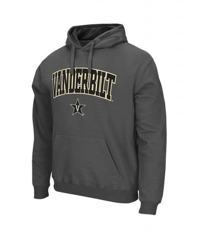 Men's Charcoal Vanderbilt Commodores Arch and Logo Pullover Hoodie $31.89 Sweatshirt