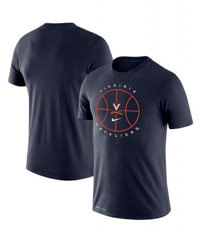 Men's Navy Virginia Cavaliers Basketball Icon Legend Performance T-shirt $23.99 T-Shirts