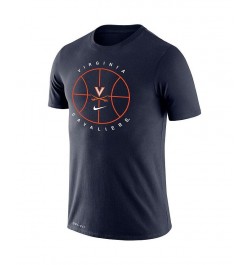 Men's Navy Virginia Cavaliers Basketball Icon Legend Performance T-shirt $23.99 T-Shirts