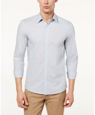 Men's Stretch Shirt Brown $45.36 Shirts