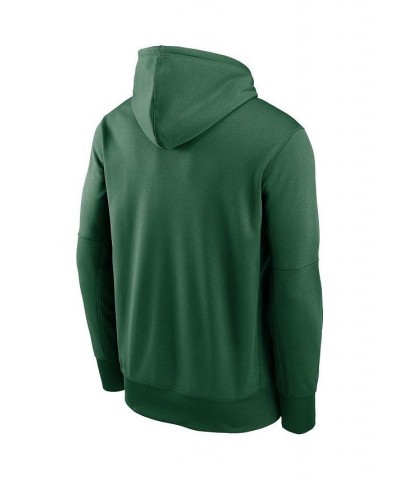 Men's Green New York Jets Fan Gear Wordmark Performance Pullover Hoodie $33.65 Sweatshirt