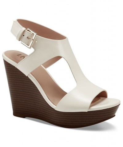 Valleri Wedge Sandals Tan/Beige $41.34 Shoes