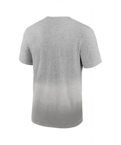 Men's Branded Heathered Gray, Gray Cleveland Browns Team Ombre T-shirt $22.05 T-Shirts