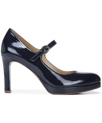 Talissa Mary Jane Pumps Blue $53.20 Shoes