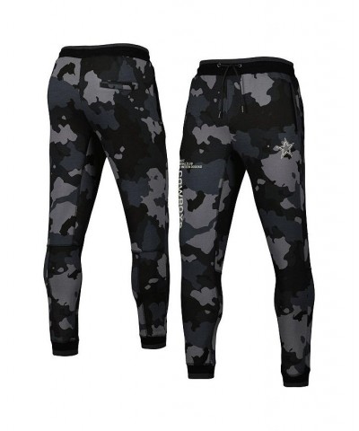 Men's and Women's Black Dallas Cowboys Camo Jogger Pants $50.87 Pants