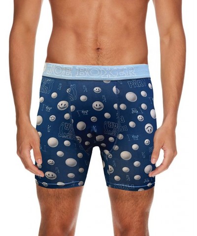 Men's Golf Balls Boxer Briefs, Pack of 4 Multi $23.52 Underwear