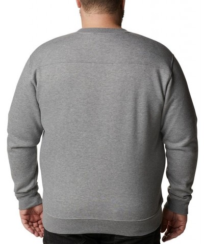 Men's Hart Mountain II Crew Sweatshirt Blue $14.26 Sweatshirt