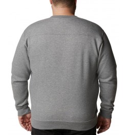 Men's Hart Mountain II Crew Sweatshirt Blue $14.26 Sweatshirt