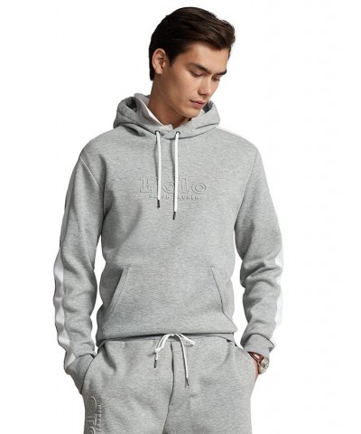 Men's Logo Double-Knit Mesh Hoodie PD02 $60.04 Sweatshirt