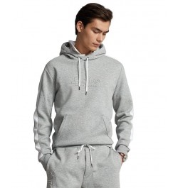 Men's Logo Double-Knit Mesh Hoodie PD02 $60.04 Sweatshirt