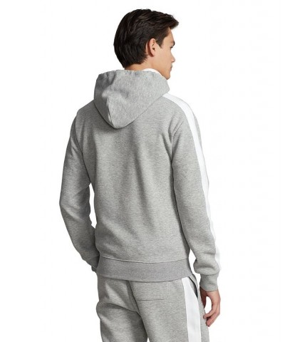 Men's Logo Double-Knit Mesh Hoodie PD02 $60.04 Sweatshirt