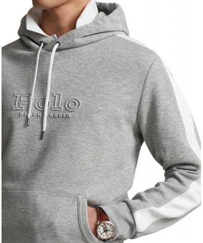 Men's Logo Double-Knit Mesh Hoodie PD02 $60.04 Sweatshirt