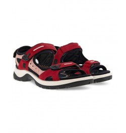 Women's Yucatan Sandals Red $73.50 Shoes