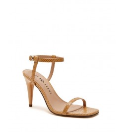 Women's The Vivvian Buckle Sandals Tan/Beige $32.40 Shoes