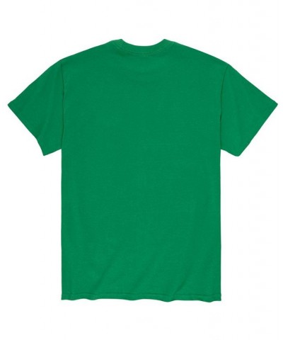 Men's Dr. Seuss The Grinch Face T-shirt Green $16.45 T-Shirts