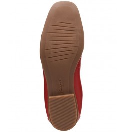 Women's Lyrical Rhyme Slip-On Flats Red $49.35 Shoes