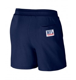 Men's NFL X Staple Navy New England Patriots New Age Throwback Vintage-Like Wash Fleece Short $24.75 Shorts