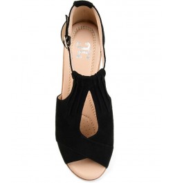 Women's Kedzie Wedge Sandals Black $48.00 Shoes