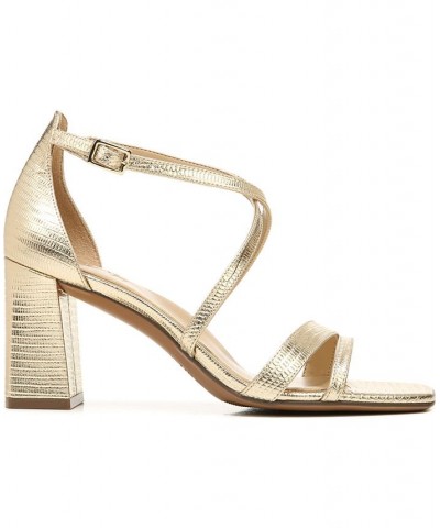 Tiff Ankle Strap Sandals Gold $44.00 Shoes