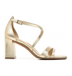 Tiff Ankle Strap Sandals Gold $44.00 Shoes