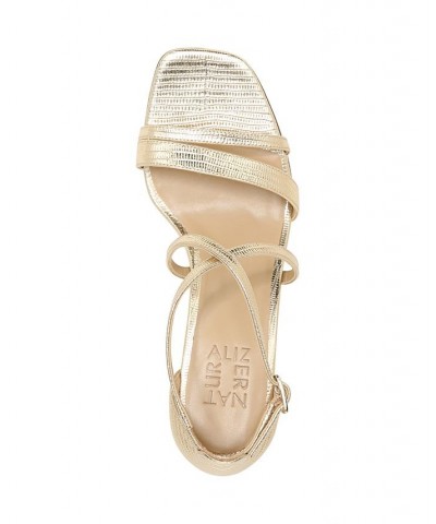 Tiff Ankle Strap Sandals Gold $44.00 Shoes