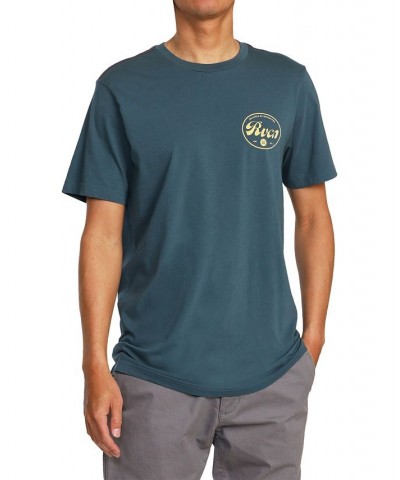 Men's Pils Short Sleeve T-shirt Blue $14.10 T-Shirts