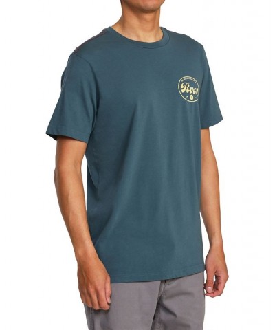 Men's Pils Short Sleeve T-shirt Blue $14.10 T-Shirts