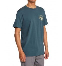 Men's Pils Short Sleeve T-shirt Blue $14.10 T-Shirts