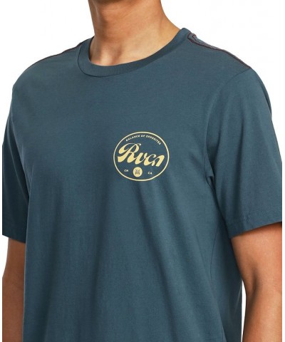 Men's Pils Short Sleeve T-shirt Blue $14.10 T-Shirts