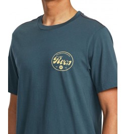 Men's Pils Short Sleeve T-shirt Blue $14.10 T-Shirts