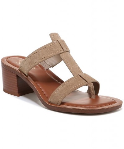 Ezra Slide Sandals Tan/Beige $41.85 Shoes