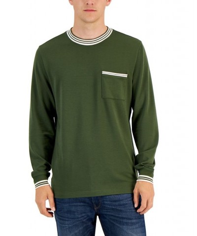 Men's Vari-Stripe Shirt Green $11.93 Shirts