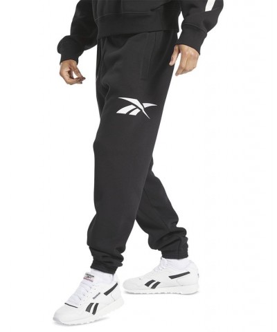 Men's Classics Brand Proud Classic-Fit Logo-Print Fleece Joggers Black $31.25 Pants