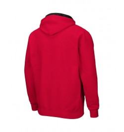 Men's Red Louisville Cardinals Arch & Logo 3.0 Full-Zip Hoodie $35.39 Sweatshirt