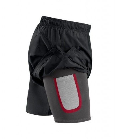 Men's Branded Black Chicago Blackhawks Authentic Pro Rink Shorts $33.00 Shorts