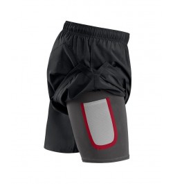 Men's Branded Black Chicago Blackhawks Authentic Pro Rink Shorts $33.00 Shorts