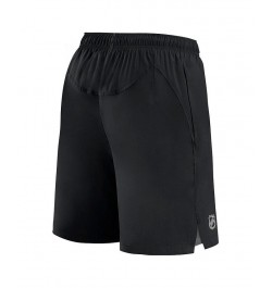 Men's Branded Black Chicago Blackhawks Authentic Pro Rink Shorts $33.00 Shorts