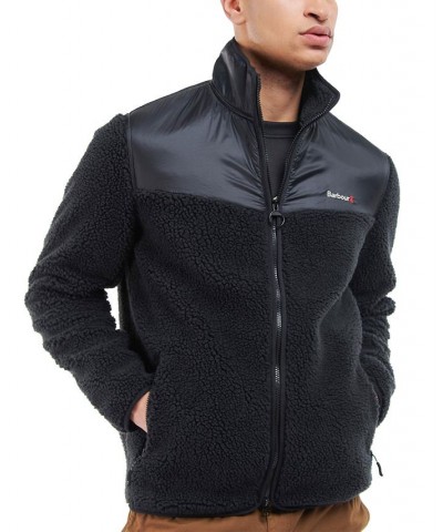 Men's Axis Zip-Up Fleece Jacket Black $36.00 Sweatshirt