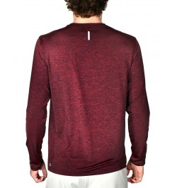 Men's Performance Metal Vent Long-Sleeve T-Shirt Red $28.50 Shirts