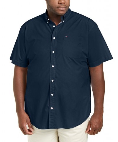 Men's Big & Tall Maxwell Short-Sleeve Button-Down Shirt Soft Green $31.85 Shirts