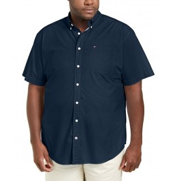 Men's Big & Tall Maxwell Short-Sleeve Button-Down Shirt Soft Green $31.85 Shirts