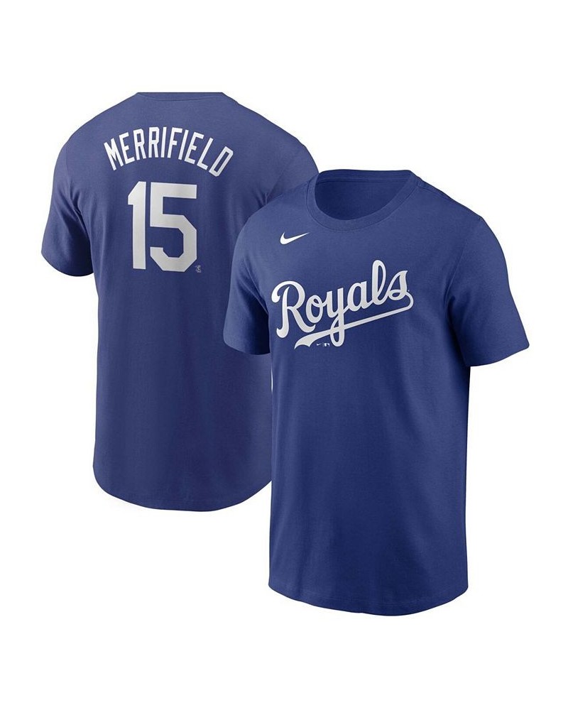 Men's Royal Kansas City Royals Name Number T-shirt $22.94 T-Shirts