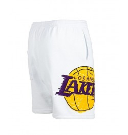 Men's White Los Angeles Lakers Shorts $26.66 Shorts