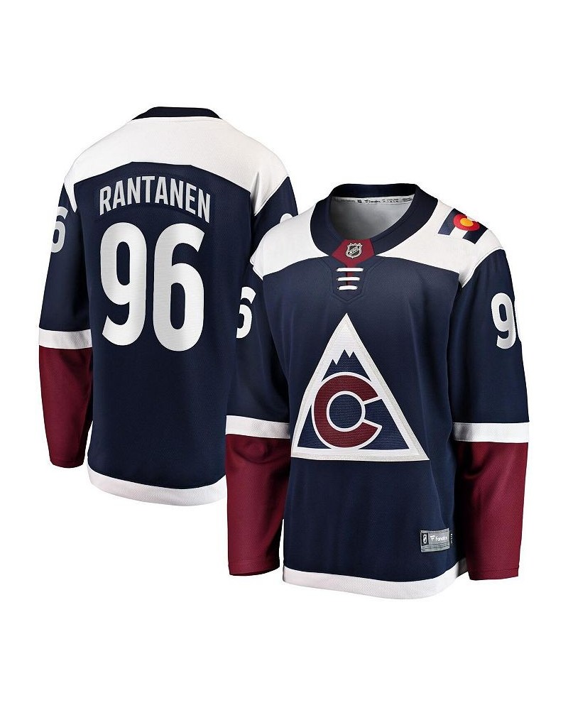 Men's Mikko Rantanen Navy Colorado Avalanche Premier Breakaway Player Jersey $55.50 Jersey