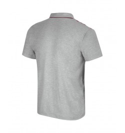 Men's Gray Stanford Cardinal Needles Polo Shirt $29.14 Polo Shirts