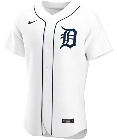 Men's Jacoby Jones White Detroit Tigers Home Authentic Player Jersey $102.30 Jersey