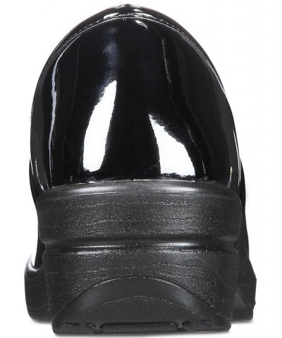 Easy Works By Lyndee Slip Resistant Clogs Black Patent $32.50 Shoes